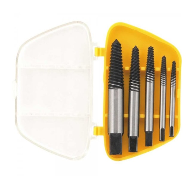 Jogo Extrator Saca Parafuso com 5 Peças 3599301000 VONDER-7e16274b-5995-44d6-96e5-5b0fd68403b3