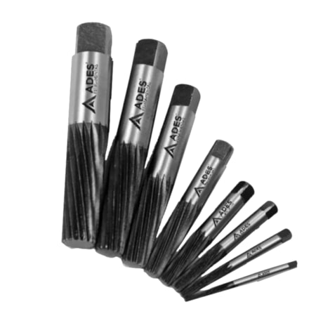 Jogo Extrator Saca Parafuso com 8 Peças 2MM X 19.0MM ADES-b0382ed5-5bef-4e09-a17c-60704ce282f0