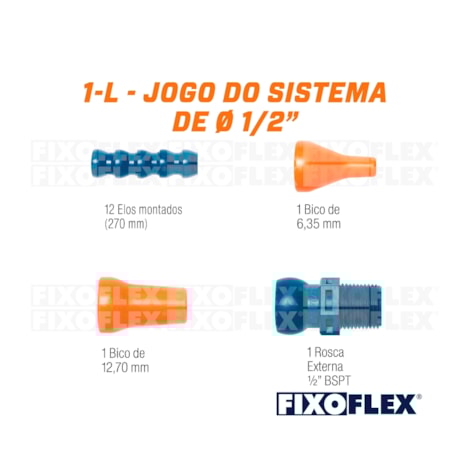 Jogo Fixo Flex Básico 1/2