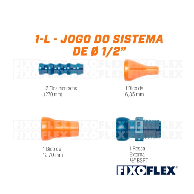Jogo Fixo Flex Básico 1/2