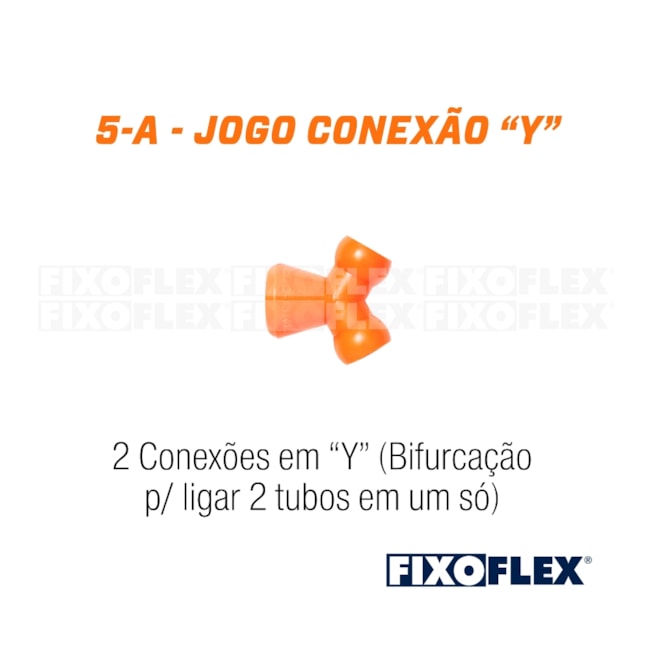Jogo Fixo Flex Conexão Y com 2 Peças 5-A TAPMATIC-774691a7-3d58-4d24-af7e-29fae276c510