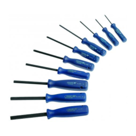 Jogo Hexagonal com Cabo 10 Peças 42C-10M GEDORE