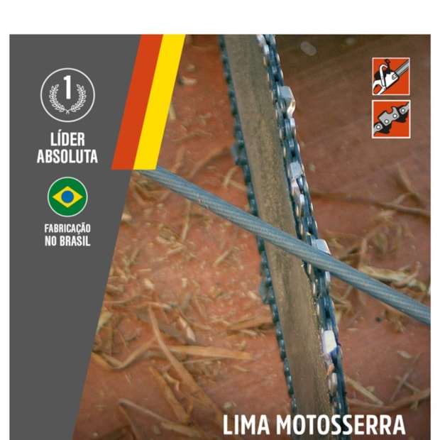 Jogo Lima para Motosserra com Cabo 8