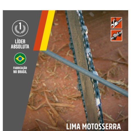 Jogo Lima para Motosserra com Cabo 8