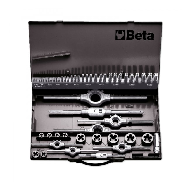 Jogo Machos Manuais + Cossinetes + Acessórios 53 Peças 447/C53 BETA-2786b05e-ff2a-4eb5-aaf7-5f51e6dae431