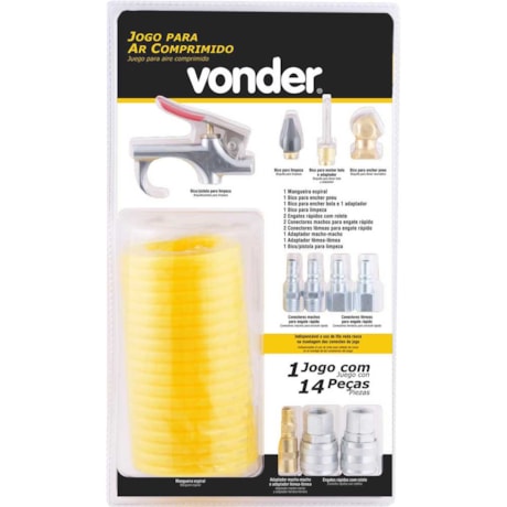 Jogo para Ar Comprimido 3599120000 VONDER-9a0e3f4f-1d16-4c7c-b29a-2159f87ac411
