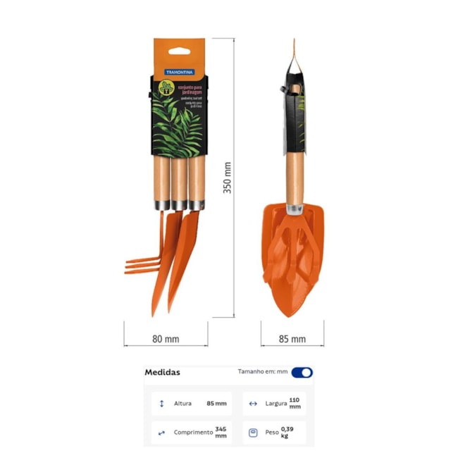 Jogo para Jardinagem Cabo de Madeira com 3 Peças 78100801 TRAMONTINA-99b3c2e3-8bf1-4ef8-8441-e8138f7ac614
