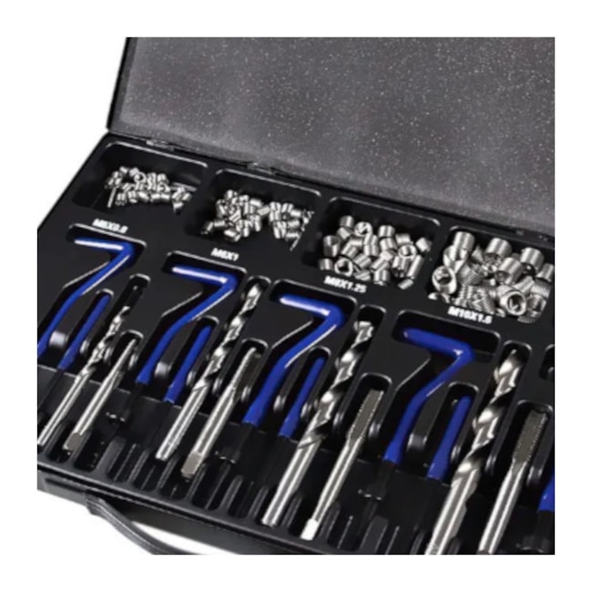 Jogo para Reparo de Rosca Postiça M5 - M12 com 132 Peças 33070 HT-decfbf6a-882e-4500-bc2a-8d4c06a6a13f