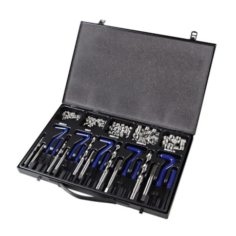 Jogo para Reparo de Rosca Postiça M5 - M12 com 132 Peças 33070 HT-cb305cb3-bcdd-4338-b0e8-caa0ab83844b