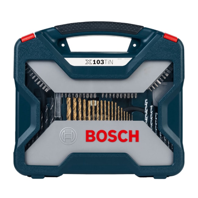 Jogo Pontas Brocas em Titânio X-Line com 103 Peças 2607017395 BOSCH-128ebb1e-d57f-4920-9203-507d8f2e96ac