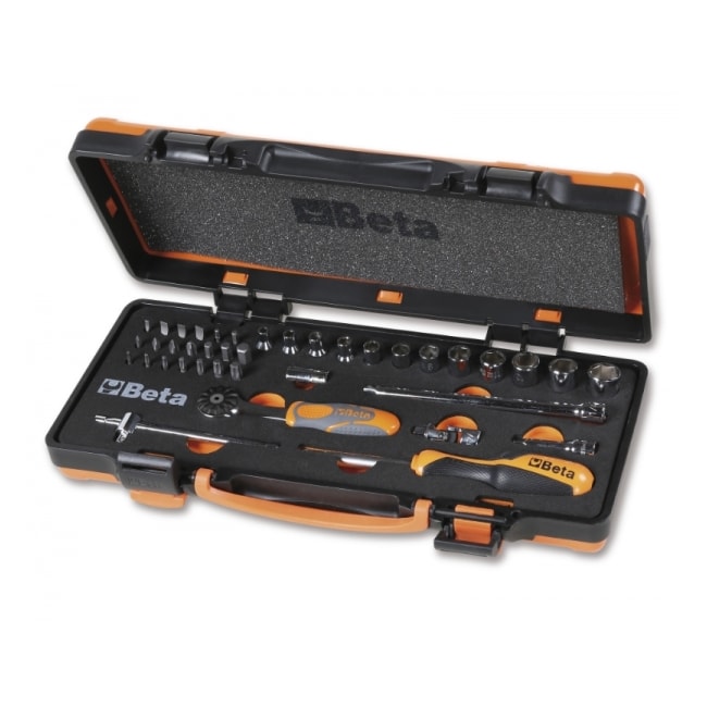 Jogo Soquete Sextavado e Bits Encaixe 1/4