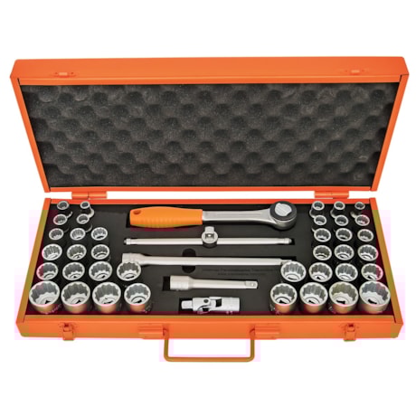 Jogo Soquetes Estriados 1/2