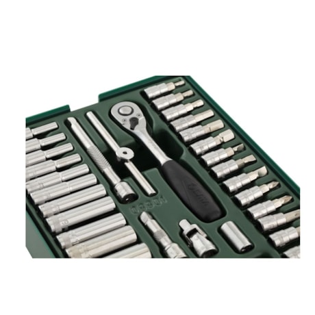 Jogo Soquetes Sextavados 3.5 a 14mm Encaixe 1/4