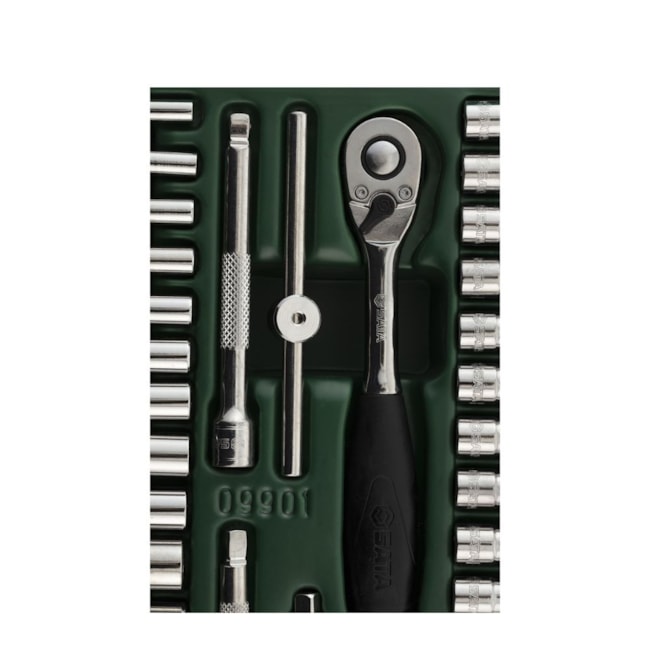 Jogo Soquetes Sextavados 3.5 a 14mm Encaixe 1/4