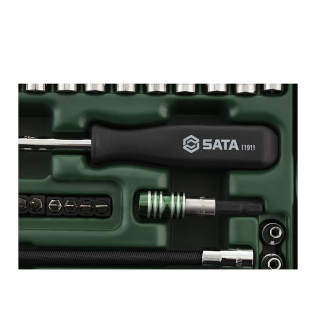 Jogo Soquetes Sextavados 3.5 a 14mm Encaixe 1/4