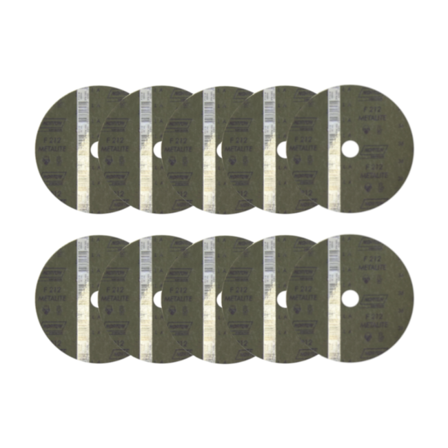 Kit 10 Discos de Lixa para Aço 7