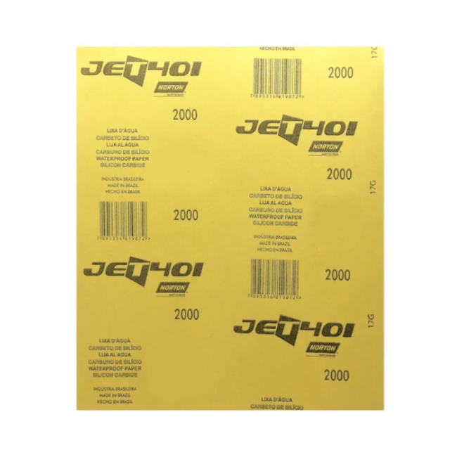 Kit 10 Lixas D'Água Grão 2000 Folha 230X280MM T 401 NORTON-5f744196-7e02-4589-a8ba-448b7ed39c50