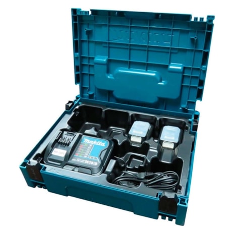 Kit 2 Baterias 12V 4.0Ah Carregador 110V/220V e Maleta 197634-9 MAKITA-fc3cb67e-f754-48d7-95a5-507c50434590
