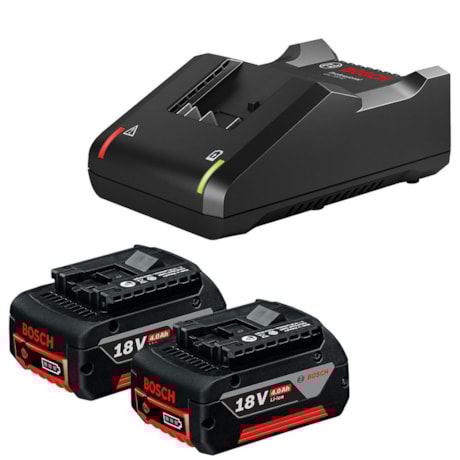 Kit 2 Baterias 18V 4.0Ah e 1 Carregador 110V/220V 1600A02RM8 BOSCH-599faca4-3a28-4016-9b8d-4034ca5a25bd