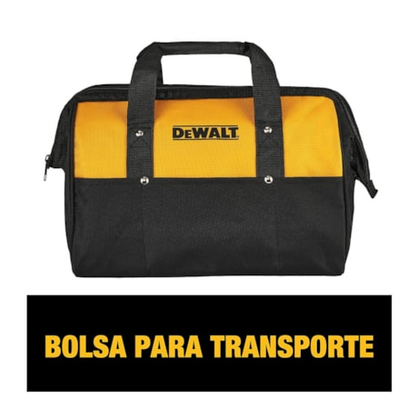 Kit 2 Baterias 5.0Ah 20V MAX com Carregador Bivolt + Bolsa DCB205C2K-BR DEWALT-128ed311-841e-448f-92d0-b672499c8552