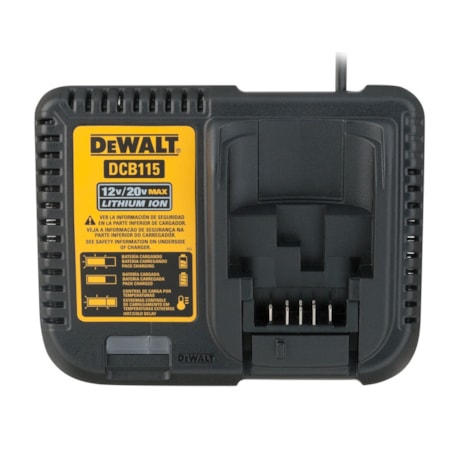 Kit 2 Baterias 5.0Ah 20V MAX com Carregador Bivolt + Bolsa DCB205C2K-BR DEWALT-7a762c8a-9db5-47cf-a883-e4471db8e520