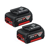 Kit 2 Baterias GBA 18V 4,0 Ah + Carregador GAL 18V-20 Bivolt 1600A019CJ BOSCH