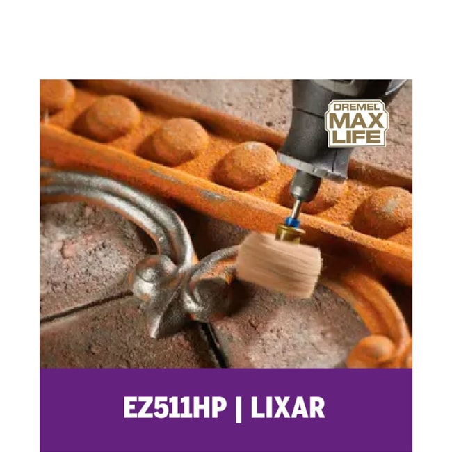 Kit 2 Discos de Lixa Acabamento Grão 180/280 RZ-Lock para Micro Retífica EZ511HP DREMEL-4fabe35f-3964-474f-b65e-129bf0fc8f22