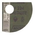 Kit 20 Discos de Lixa para Aço 4.1/2" 7/8" Grão 24 F 224 NORTON