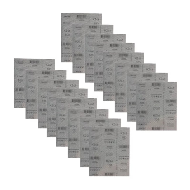 Kit 25 Lixas para Ferro Grão 100 Folha 225X275mm K 246 NORTON-69b591fc-0ce0-4d63-8cb3-1d58885156f8