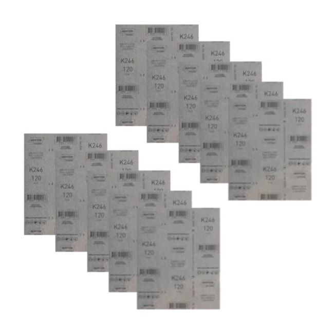 Kit 25 Lixas para Ferro Grão 120 Folha 225X275mm K 246 NORTON-a783e9ab-b22e-44ca-8231-ce79395e0e40