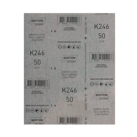Kit 25 Lixas para Ferro Grão 50 Folhas 225X275mm K 246 NORTON-daaf45cf-74ef-468e-b2c5-b9ded0c395a8