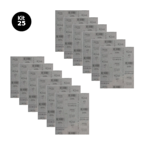 Kit 25 Lixas para Ferro Grão 50 Folhas 225X275mm K 246 NORTON-e0101e20-c5ed-4d93-b3c2-b890151ed7df