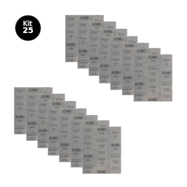 Kit 25 Lixas para Ferro Grão 60 Filho 225X275mm K 246 NORTON-d4cadd93-14d8-4549-850d-275b4cec6139