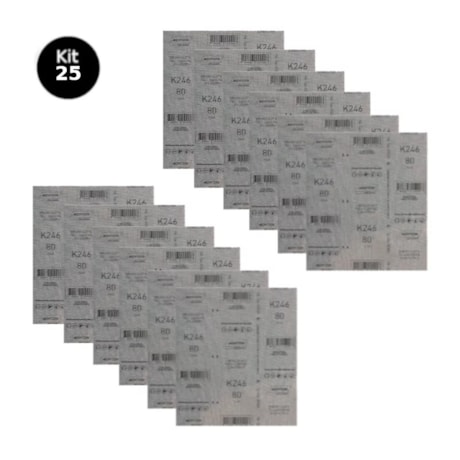Kit 25 Lixas para Ferro Grão 80 Folha 225X275mm K 246 NORTON-ad18b715-9c8d-421b-93a2-1b8bd2fc15ce