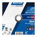 Kit 5 Discos de Corte Inox 7'' X 1.6mm 7/8'' BNA12 UPGRADE NORTON