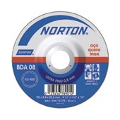 Kit 5 Discos de Corte para Metal e Inox 1/2" 0,8mm 7/8" 115BDA08 NORTON