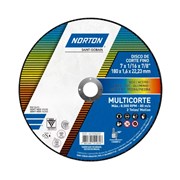 Kit 5 Discos Multicorte 7" 1,6mm 7/8" BNA 12 NORTON