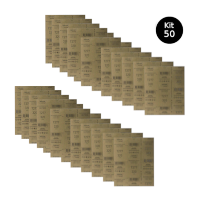 Kit 50 Lixas D'Água Grão 320 Folhas 230X280mm NORCLASS T 277 NORTON-e23e0ce0-6c75-4ffe-9603-ffd05d59984a