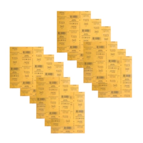 Kit 50 Lixas D'Água Grão 360 Folha 225X275mm T 223 NORTON-3451089e-c2bd-4876-8931-fa6e9ef88397