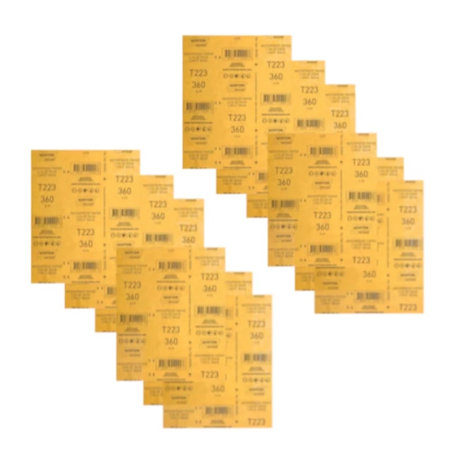 Kit 50 Lixas D'Água Grão 360 Folha 225X275mm T 223 NORTON-1d16729a-2f80-4468-822c-bebc3040a82c