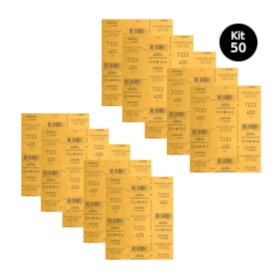 Kit 50 Lixas D'Água Grão 400 Folhas 225X275mm T 223 NORTON