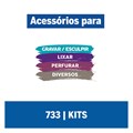 Kit Acessórios de Micro Retífica para Madeira 20 Peças 26150733AB DREMEL