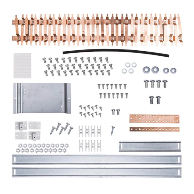 Kit Barramento Bifásico 100A para 16 Módulos DIN 904385N CEMAR-5deac32f-1a1d-4b76-9e0e-ea1f528f9085