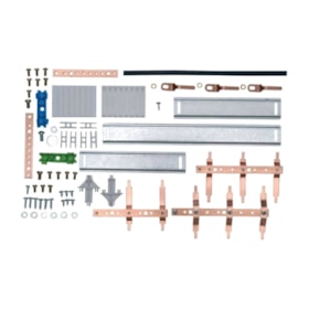 Kit Barramento Trifásico 100A para 16 Módulos DIN 904381N CEMAR