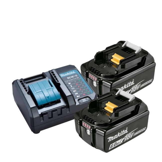Kit Bateria 18V 6.0Ah e Carregador 110/220V PSKDWG2 MAKITA-6eefcb26-e999-4626-bc15-a56efb3f6c9a