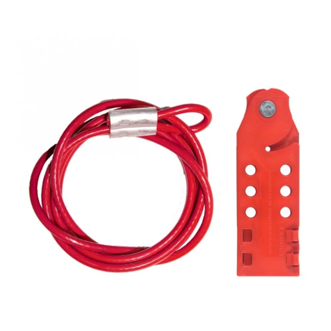 Kit Bloqueio Cabo Multiuso 2,0mts BC2 TAGOUT-00281b9a-2cce-46bf-a3a1-eb4bdf7d1815