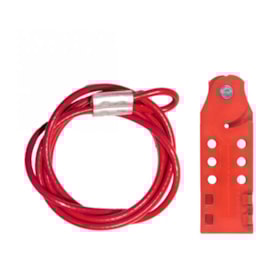 Kit Bloqueio Cabo Multiuso 2,4mts BC2,4 TAGOUT
