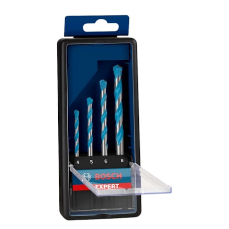 Kit Brocas Concreto/Metal 4,0 a 8,0mm com 4 Peças 2607010521 CYL-9 BOSCH-5d20d09e-6427-415c-9d1f-cb771289f79c