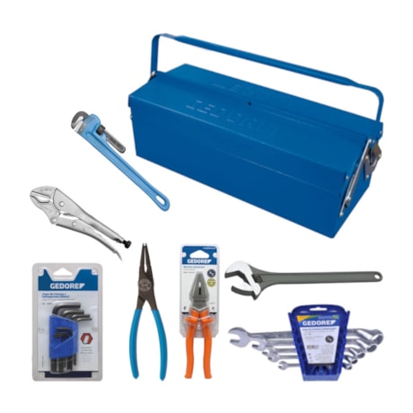Kit Caixa Sanfona com Jogos de Chaves e Alicates GEDORE-d9c5955c-9fba-49ba-8298-63b63eff2b24