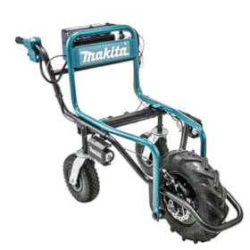 Kit Carrinho de Mão 18V + 4 Baterias 5.0AH + 1 Carregador Duplo 220V e Maleta MAKITA